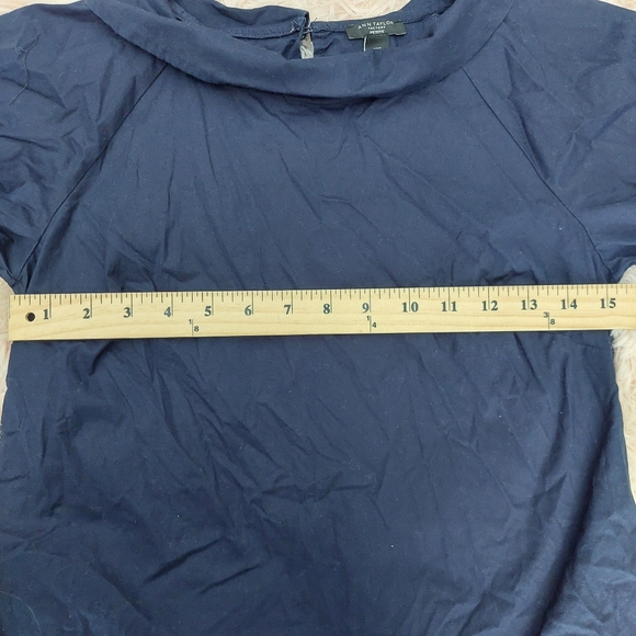 Ann Taylor Petite Top - Size XSP - Dark navy blue - Picture 9 of 11